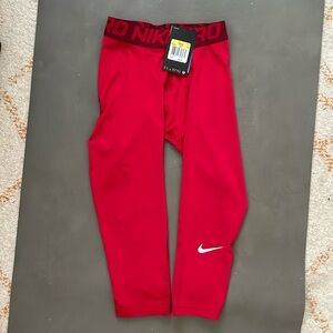 NWT NIKE PRO training spandex. Mid length.